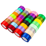Ribbon handmade diy material satin ribbon color ribbon silk ribbon webbing wedding cake decoration gift wrapping tape, width 4cm